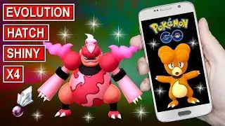 Pokemon Go 100% iv Shiny Magby Evolution X4