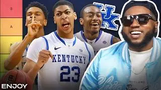 College Basketball All-Time Starting 5s (Tier Ranking)