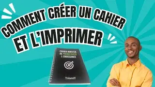 Comment j'ai cr&eacute;&eacute; et imprim&eacute; un cahier (Canva PixartPrinting)