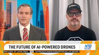 Генеральный директор Draganfly в прямом эфире на NTD News | Будущее дронов с искусственным интелл...