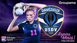 USDV Davezieux Football f&eacute;minin. Rejoins nos &eacute;quipes de Foot Filles - OL - Groupama
