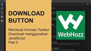 Belajar JavaScript : Membuat Animasi Tombol Download Part 2
