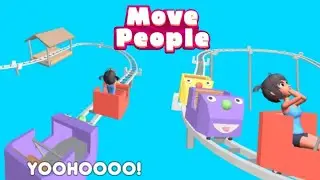 MOVE PEOPLE WALKTHROUGH GAMEPLAY | FUNNY GAME  | LOVE STORY PART 6 😍