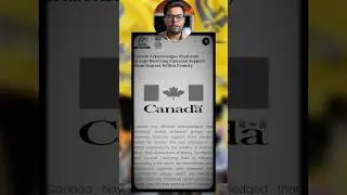 Khalistani groups receive funding from Canada #shorts #shortsfeed