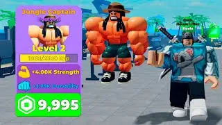 Насколько хорош КАПИТАН ДЖУНГЛЕЙ в игре Muscle Legends из Roblox?!