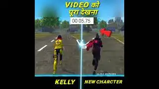 NEW CHARACTER VS KELLY SPEED TEST😲 #short