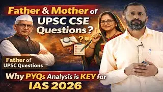 Father & Mother of UPSC CSE Questions? 🤯 | Why PYQs Analysis is KEY for IAS 2026 | Raghuram Sir