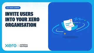 How to invite a new user to your Xero organisation