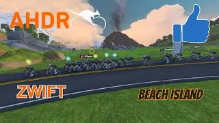 Zwift Group Ride AHDR Beach Island 2025 08 27