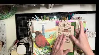 Flip Through of Custom Farm-Themed Journal