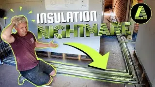 THIS was a pain in the ARSE! Everything you NEED to know about installing liquid screed.