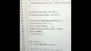 Electronic voting system 