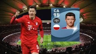 melhores momentos ROBERT LEWANDOWSKI ( PES 2021 MOBILE )