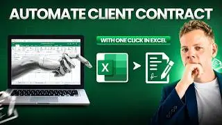 Click Once. 20 Client Contracts Created Automatically.