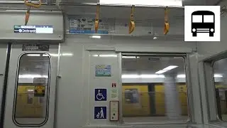 Tokyo Metro 8000 Series (Mitsubishi IGBT) - Aoyama-itchome to Omote-sando (Hanzomon Line) 営団8000系電車