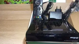 Amiko HD 8142 TWIN C - Amiko Receiver SKY - Amiko Kabel receiver - Amiko unboxing