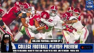 CFP Preview + Sheronne Moore Madness |College Football Nation EP 1