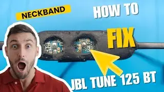 JBL Tune 125BT Complete Restoration | Controller Broken / Rubber Aged Fix Tutorial