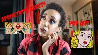 Apocalyptic Beauty: Look of the Month September 2021 #easyhalloweenmakeupdarkskin #apocalypticbeauty