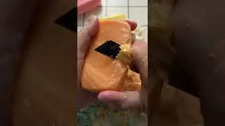 Random cutting soap #asmrsoapcutting #cuttingsoap 