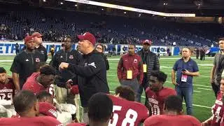 See Muskegon coach Shane Fairfield offer team perspective after state finals loss