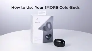 How to use the 1MORE ColorBuds / ESS6001T