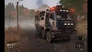 SnowRunner - Iveco Astra HD8 Load & Transport Jeep Wrangler @ Zurdanian Valley