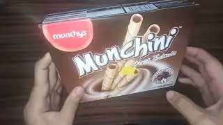 Trying First time Munchini Chocolate Roll