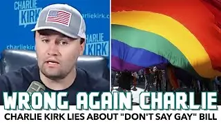 Charlie Kirk Gets Creepy And Weird About 