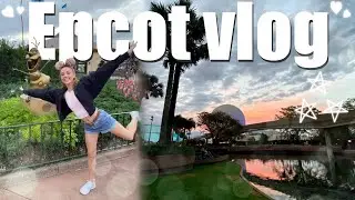 EPCOT! | Walking around the world  showcase and meeting lots of characters! 🇺🇸