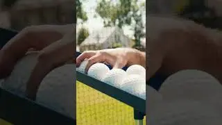 Baseball Pitching Machine Auto Feeder #baseball  #battingcages #pitchingmachine