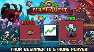 Fastest Way To Go From Noob To Pro In PIXEL QUEST