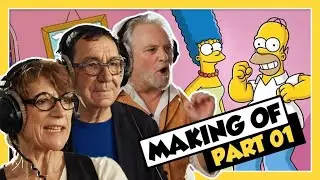 Dans les coulisses du doublage avec les voix françaises des Simpson
