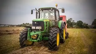prasowanie 2O19 ツ John Deere 6930 + new holland 658 ツ