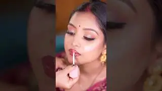 Simple no makeup makeup look for a gorgeous Odia bride, makeup by @Supriyabarikmua
