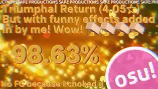 osu!mania | Triumphal Return (4.05☆) with added effects for no reason!