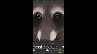 Frigato - Sir Deermouse TexturingTimelapse #shorts