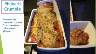 How to make Rhubarb Crumble