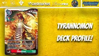 Digimon Card Game! Tyrannomon Deck Profile!