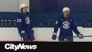 Maple Leafs hit the ice at training camp
