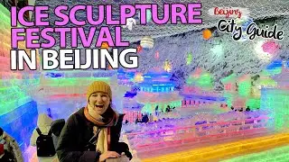 Longqing Gorge Ice Festival in Beijing