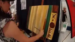 Live Painting Abandoned Pet Rescue Charity Event