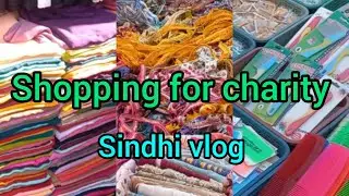 Friday bazaar visit 🤗/shopping for charity 🛍/sindhi vlog 💕 