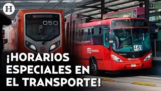 &iquest;Cu&aacute;l es el horario del Metro y Metrob&uacute;s este 24 y 25 de diciembre en CDMX?