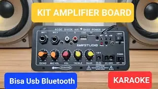 TAFFSTUDIO DIY 400W FULL-FEATURED BLUETOOTH KARAOKE AMPLIFIER BOARD KIT - D10OK