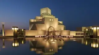 Qatar museum tour by uber easyly.