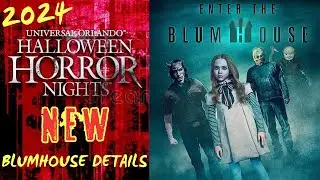 HHN 33 | NEW BlumHouse DETAILS! | MASSIVE Prop Update & MORE | Halloween Horror Nights 2024