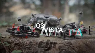 DJI Air unit O3 VS VISTA : R&Eacute;CEPTION VIDEO  [FR/EN sub]