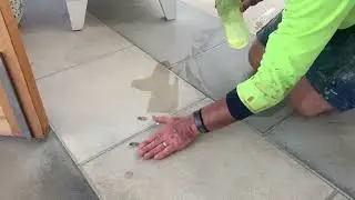 Penetrating Sealer Demo - On Concrete Pavers