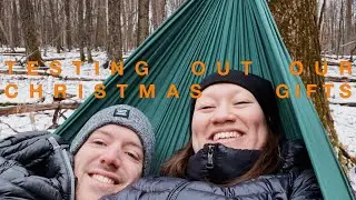 TESTING OUT OUR CHRISTMAS GIFTS / BEAVER TRAIL